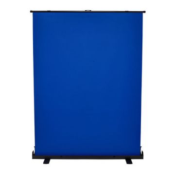 Stairville Blue Screen Roll-Up 1.5x2m