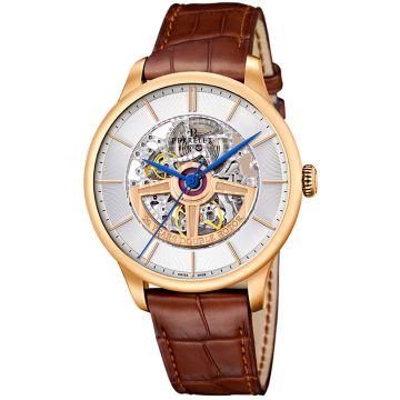 Perrelet First Class Double Rotor Skeleton 20 Years Men's Watch A3050.1