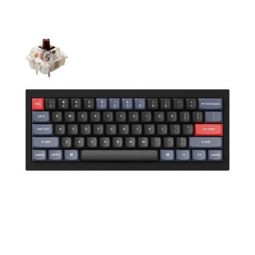 Keychron Q4 60% Carbon Black (ANSI, RGB, Hot-Swap, Gateron Pro Brown Switch)