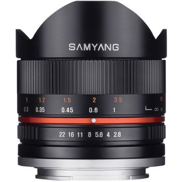 Samyang 8mm F/3.5 UMC Fish-Eye CS II Fujifilm X