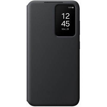Samsung Smart View Wallet Case with Flap for Samsung Galaxy S24+ - Black (EF-ZS926CBEGWW)