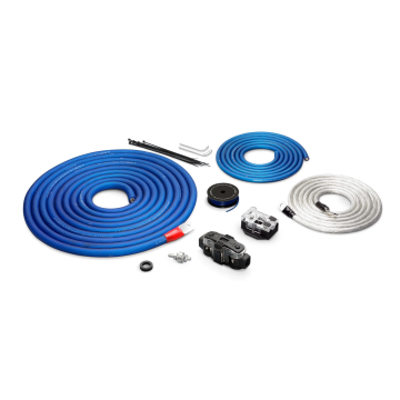 JL Audio JLM-XD-PCS1/0-2B 1/0 AWG Amplifier Wiring Kit - Two Amplifier
