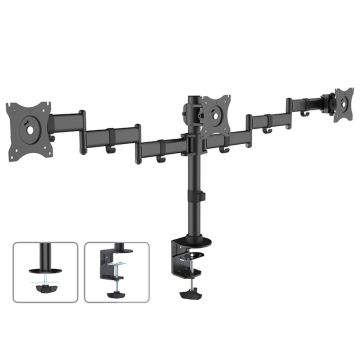 Maclean Triple Monitor Arm 13-27'' (MC-691)
