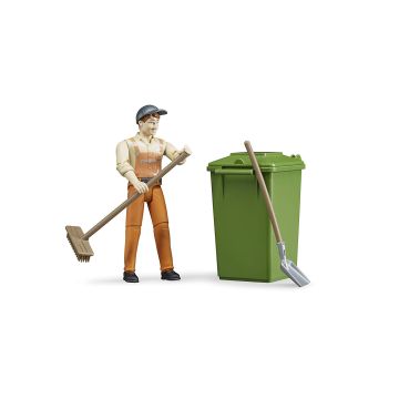 Bruder Waste Disposal Figure Set (62140)
