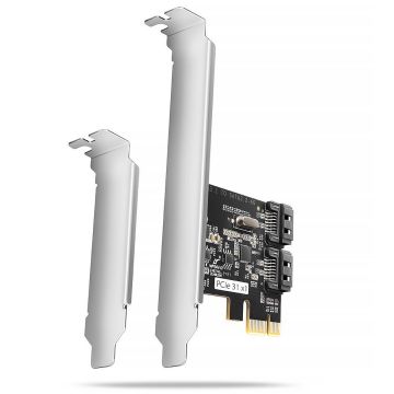 AXAGON PCES-SJ2 I O Controller PCIe 2x SATA 6G (PCES-SJ2)