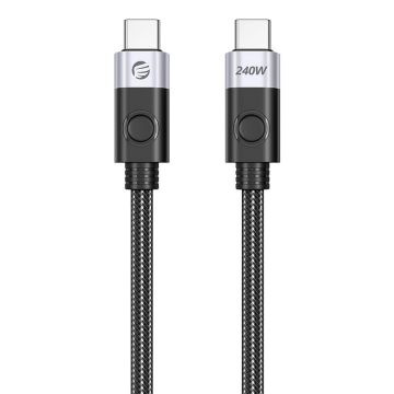 Orico 240W USB-C to USB-C charging cable 1.5m Black (CC240-40-15-BK-BP)