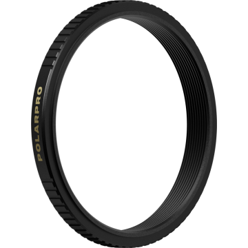 PolarPro Fuji X100 Filter Adapter 49mm Black FUJI-ADPT-BLK
