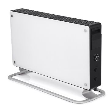 Mill Elektriskais Radiators SG 2000W ar Ventilatoru, Stikls (SG2000GLASS)