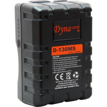 Dynacore V-Mount Battery D-Series Mini D-130MS 130Wh 14.8V