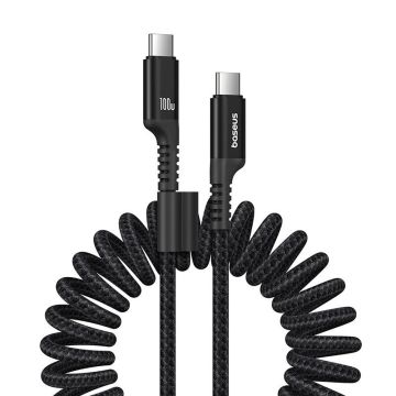 Baseus Fish-Eye Fast Charging Cable USB-C to USB-C 100W 1m Black (P10320203111-00)