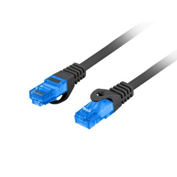 Lanberg Patchcord S/FTP CAT.6A 10m Black (PCF6A-10CC-1000-BK)