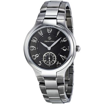 Philip Stein Signature Round 40MM Mid Unisex Watch Model 42-FB-SS