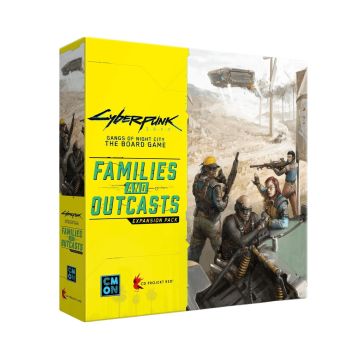 CMON Global Limited Cyberpunk 2077: Gangs of Night City - Families and Outcasts (EN)