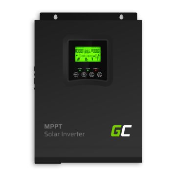 Green Cell Solar Inverter Off Grid converter With MPPT Solar Charger 12VDC 230VAC 1000VA / 1000W Pure Sine Wave (INVSOL01)