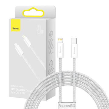 Baseus Dynamic Series USB-C cable for Lightning 20W 2m White (CALD000102)