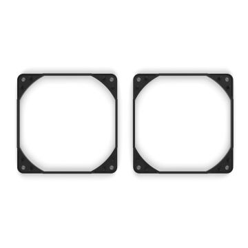 Noctua NA-IS1-12 chromax.black Sx2 Inlet Spacer for 120mm fans - Set of 2