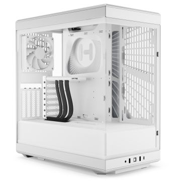 Hyte Y40 Mid Tower, Tempered Glass - Snow White (CS-HYTE-Y40-WW)