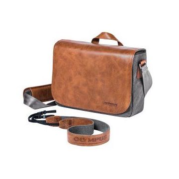 Olympus OM‑D Messenger Leather Bag