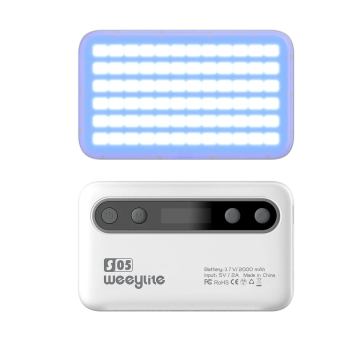 Weeylite S05 Portable Pocket RGB Light White