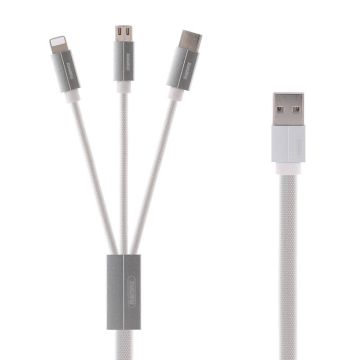 Remax Kerolla Cable USB 3in1 1m White (RC-094th)
