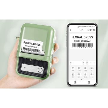 Niimbot B21 portable label printer Green