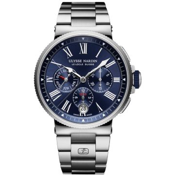 Ulysse Nardin Marine Chronograph Annual Calendar Men's Watch 1533-150-7M/43