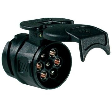 Pāreja automašīnas piekabes barošanas savienojumam 13 p uz 7 p (CAR-13/7-RDS12-01)