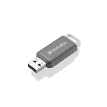 Verbatim USB Stick 2.0 DataBar 128 GB gray