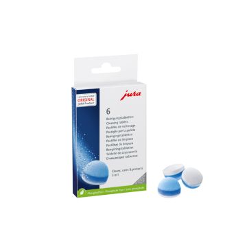 Jura 3-phase-cleaning tablets 6pcs (24225)