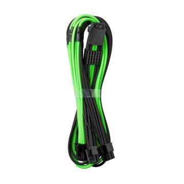 CableMod C-Series Pro ModMesh 12VHPWR to 3x PCI-e Kabel for Corsair - 60cm, black/light green (CM-PCSR-16P3-N60KKLG-5PK-R)
