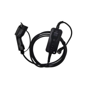 Portable EV Charger Type 1 - Schuko (220V), 16A, 3.6kW, 1-phase, 5m (EV200689)