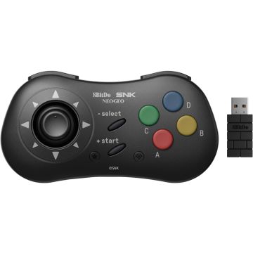 8BitDo: NEOGEO Wireless Controller - Black (PC/Mobile/NEOGEO Mini)