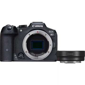 Canon EOS R7 Body + Mount Adapter EF-EOS R