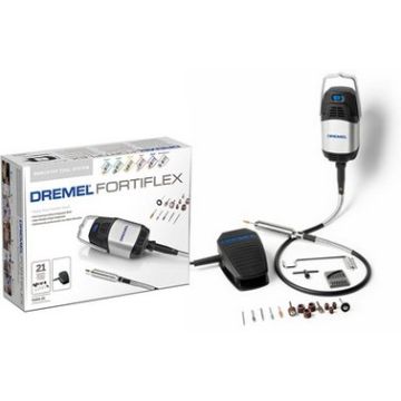 Dremel 9100 9100-21 Fortiflex stacionārais rotācijas instruments ar 21 piederumu (F0139100JA)