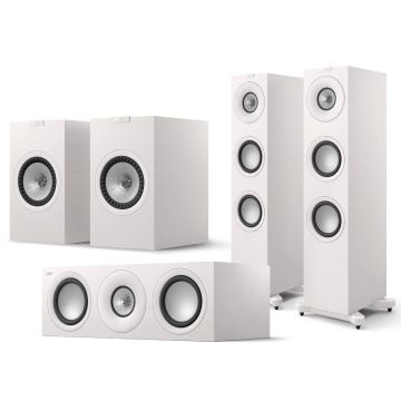 KEF Q7 + Q3 + Q6 Meta Speaker Set (Satin White)