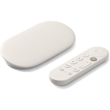 Google TV Streamer 4K, 32GB Storage, Porcelain (GRS6B)