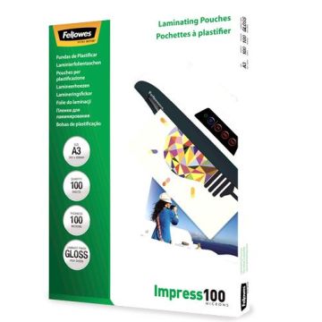 Fellowes Laminator Pouch Glossy A3 100 pcs (5351205)