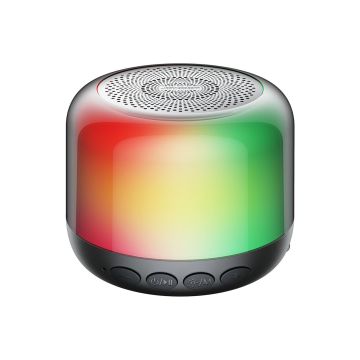 Joyroom bluetooth 5.1 RGB Wireless Speaker Black (JR-ML03)