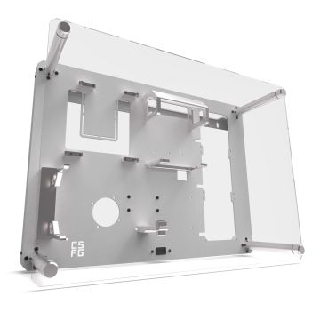 CSFG Frostbite Wall Mount Case - white, Micro-ITX (CSFG-FROST-BUNDLE-WT)