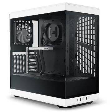 Hyte Y40 Midi Tower, Tempered Glass - Black/White (CS-HYTE-Y40-BW)