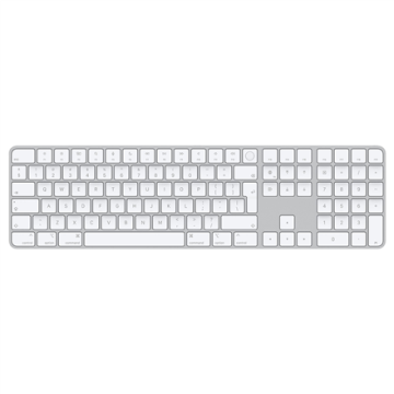 Apple Magic Keyboard with Touch ID and Numeric Keypad for Mac models with Apple silicon - INT MXK73Z/A