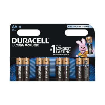 Duracell MX1500B8 Ultra Power AA - 8 Pack