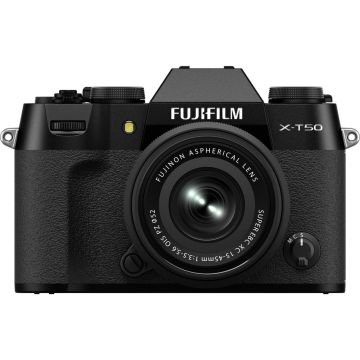 Fujifilm X-T50 Kit XC 15-45mm f3.5-5.6 OIS PZ Black