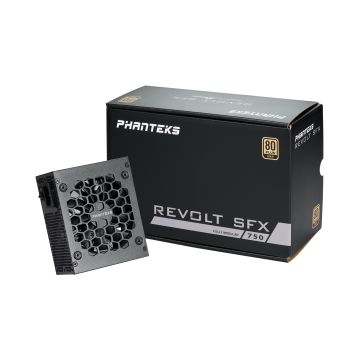 PHANTEKS Revolt SFX 80 PLUS Gold Power Supply, modular - 750 Watts (PH-P750GSF)