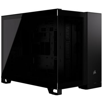 Corsair 250D Micro-ATX Case, Tempered Glass - black (CC-9011265-WW)