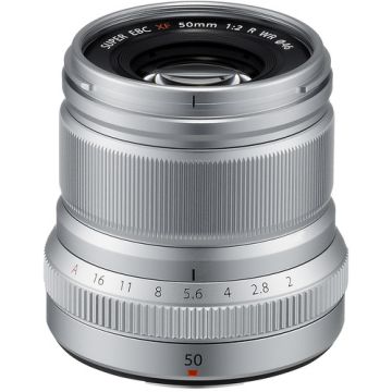 FujiFilm Fujinon XF 50mm F/2 R WR Silver