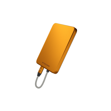 Nitecore POCKET 5 Magnetic Ultra Thin Power Bank Alloy Orange