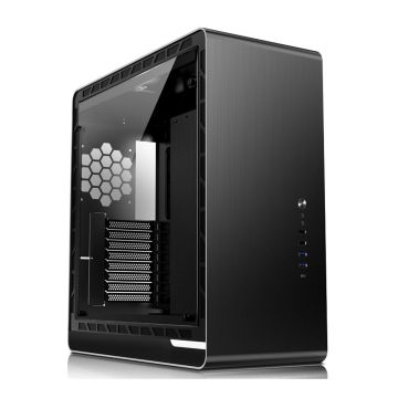 Jonsbo UMX6S E-ATX Mid Tower, Tempered Glass - Black