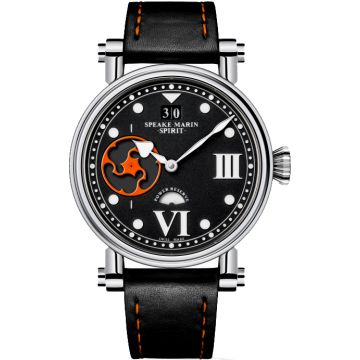 Speake-Marin The Spirit Collection Wing Commander Men's Watch PIC.20002-54-LEATHER