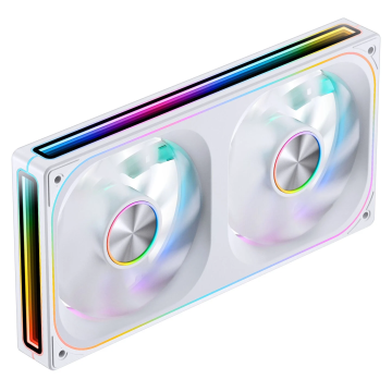Jonsbo ZA-240 Fan, PWM, ARGB - 240mm, white (ZA-240W)